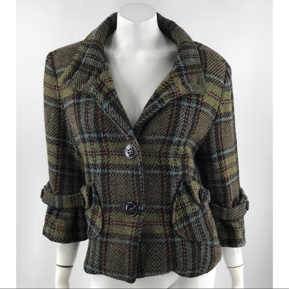 Latte by Coffee Shop Jackets & Blazers - Latte by Coffee Shop Wool Coat